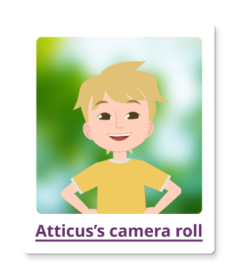 Picture of Atticus smiling
